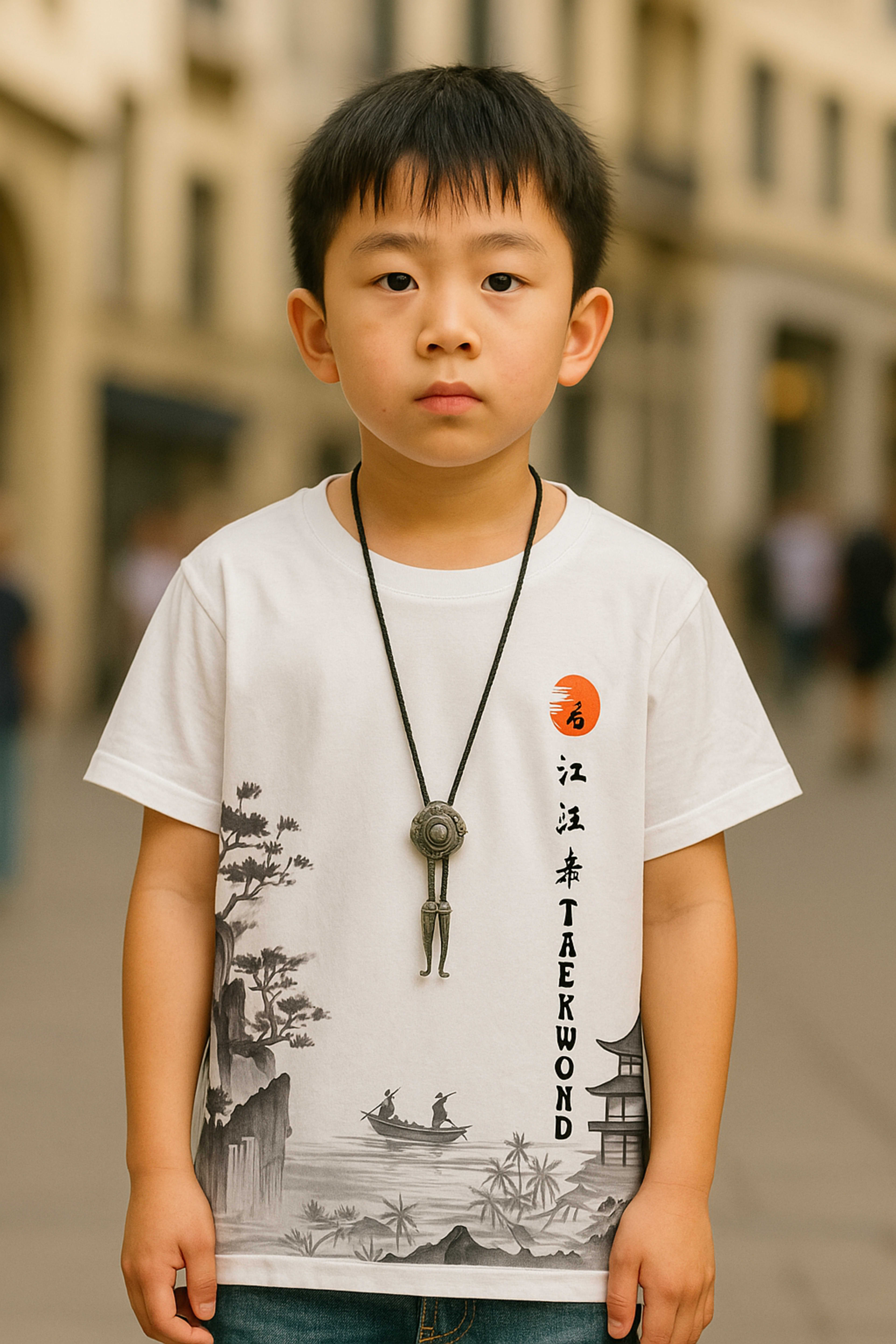 Traditional Korean Art Taekwondo T-Shirt – Men's Martial Arts Tee