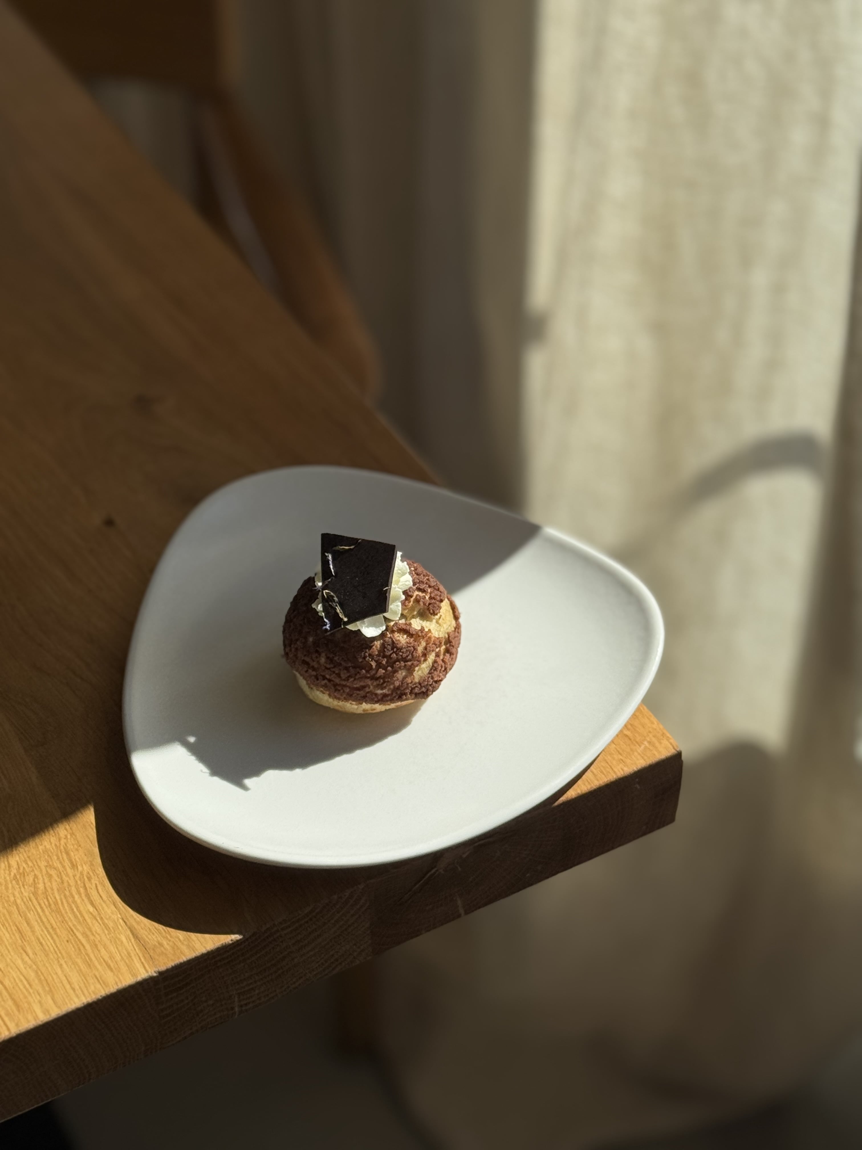 Mini ptyś czekoladowy