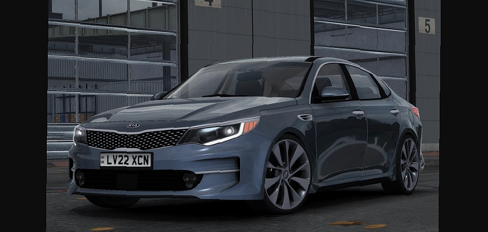 МОД Kia Optima (K5) JF 2016 v1.4 ДЛЯ EURO TRUCK SIMULATOR 2