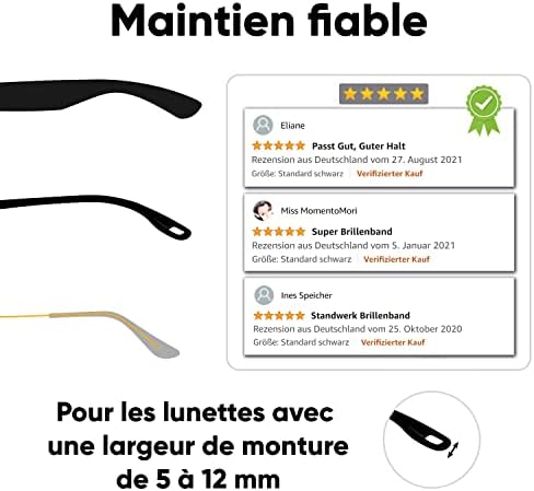 Vue 2 de Basic Cordon Lunettes Sport