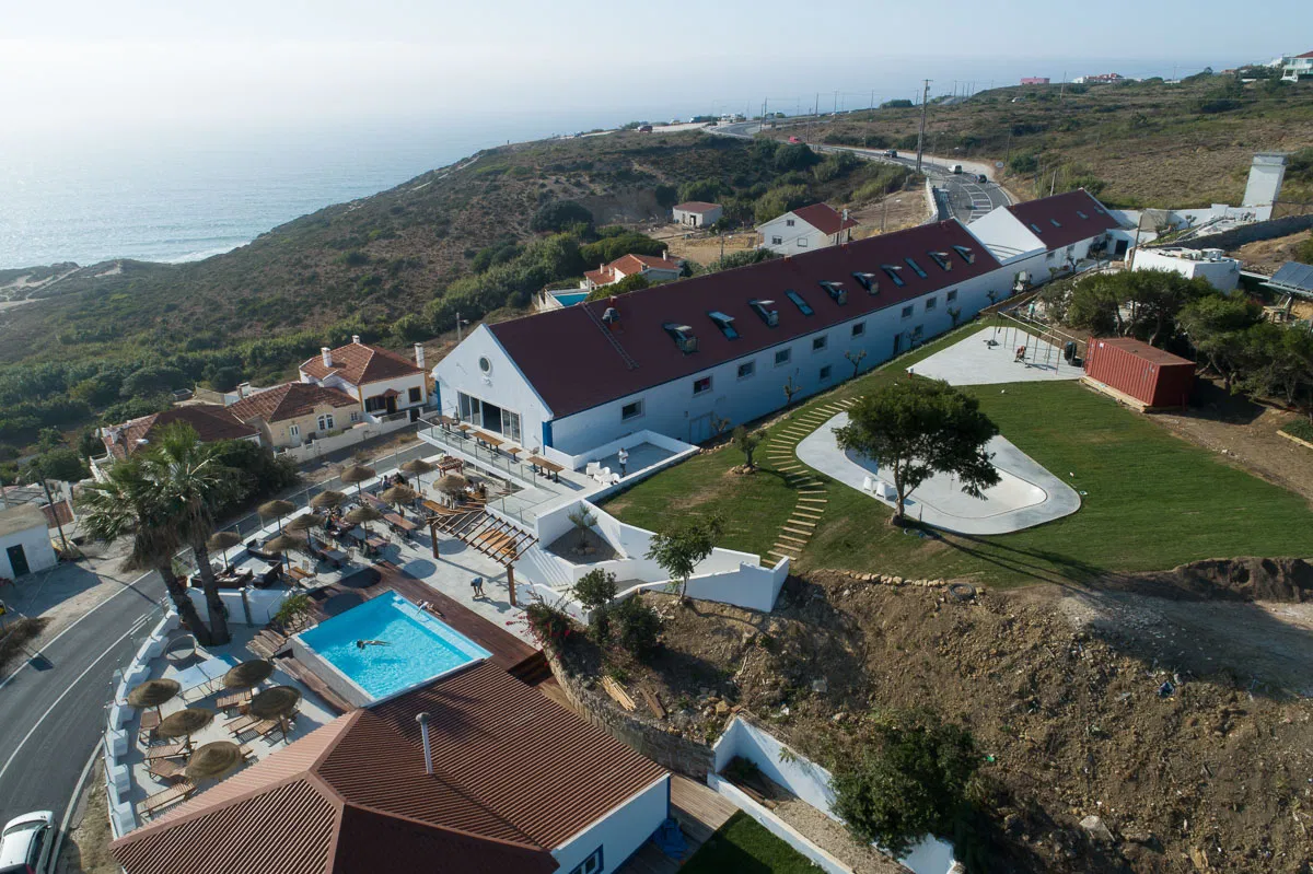Ericeira Surf Camp vista a&eacute;rea
