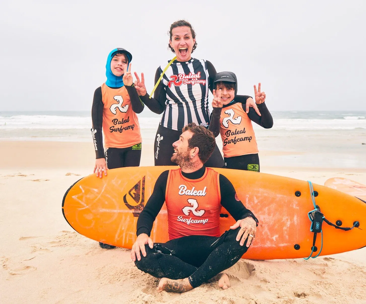 Baleal Surf Camp foto de grupo