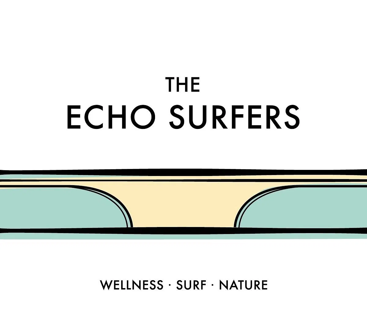 The Echo Surfers Fonte da Telha Logo