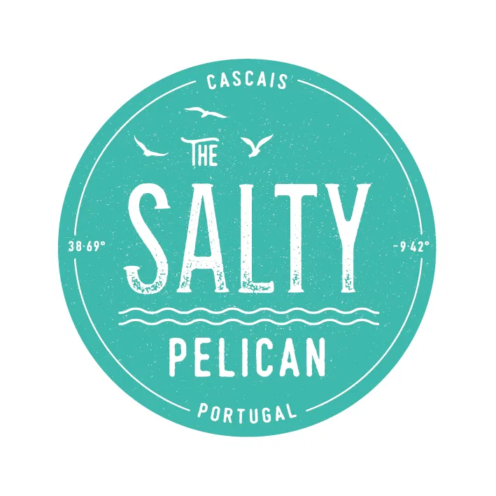 The Salty Pelican Peniche Logo