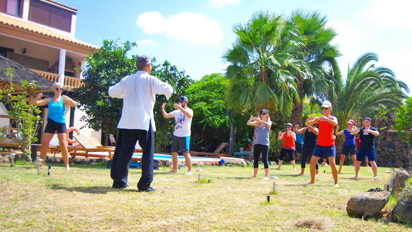 Tai Chi Fuerteventura Wellbeing Retreat surf camp