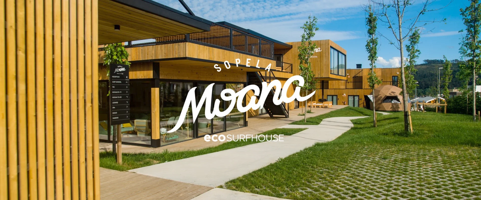 Moana Eco Surf House logo