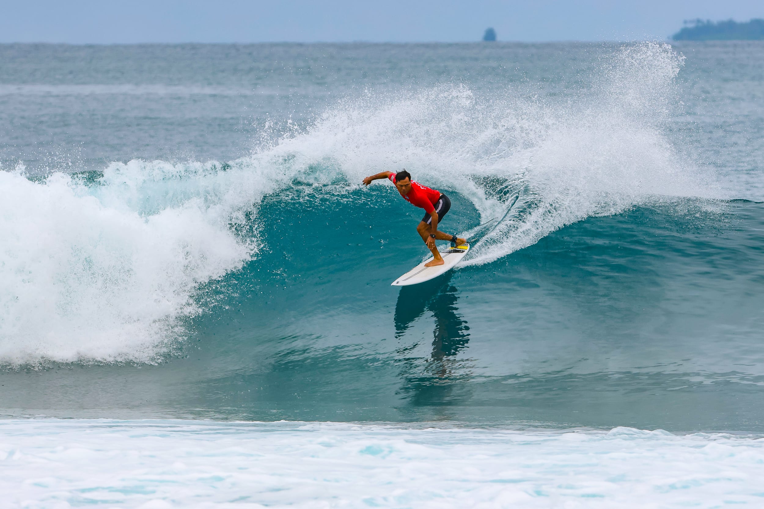 Surfing in Bali, Indonesia