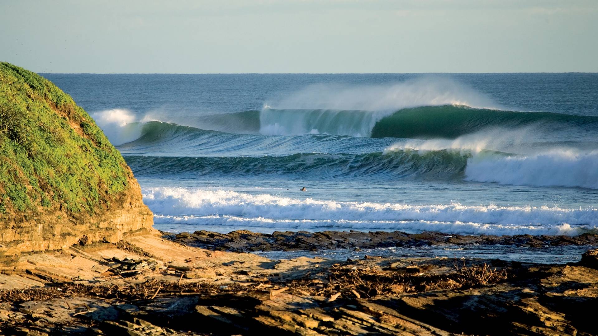 Surfing in Nicaragua