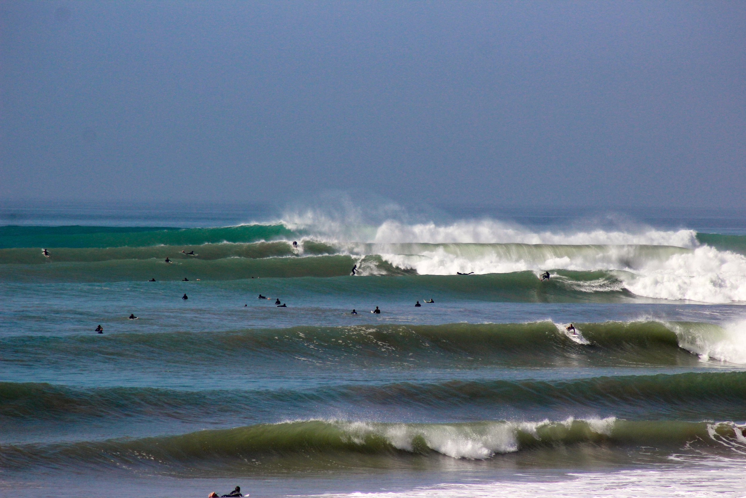 Surfing in Taghazout, Morocco
