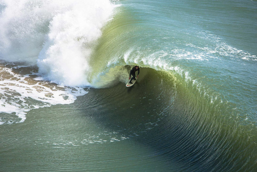 Desert surfing in Namibia