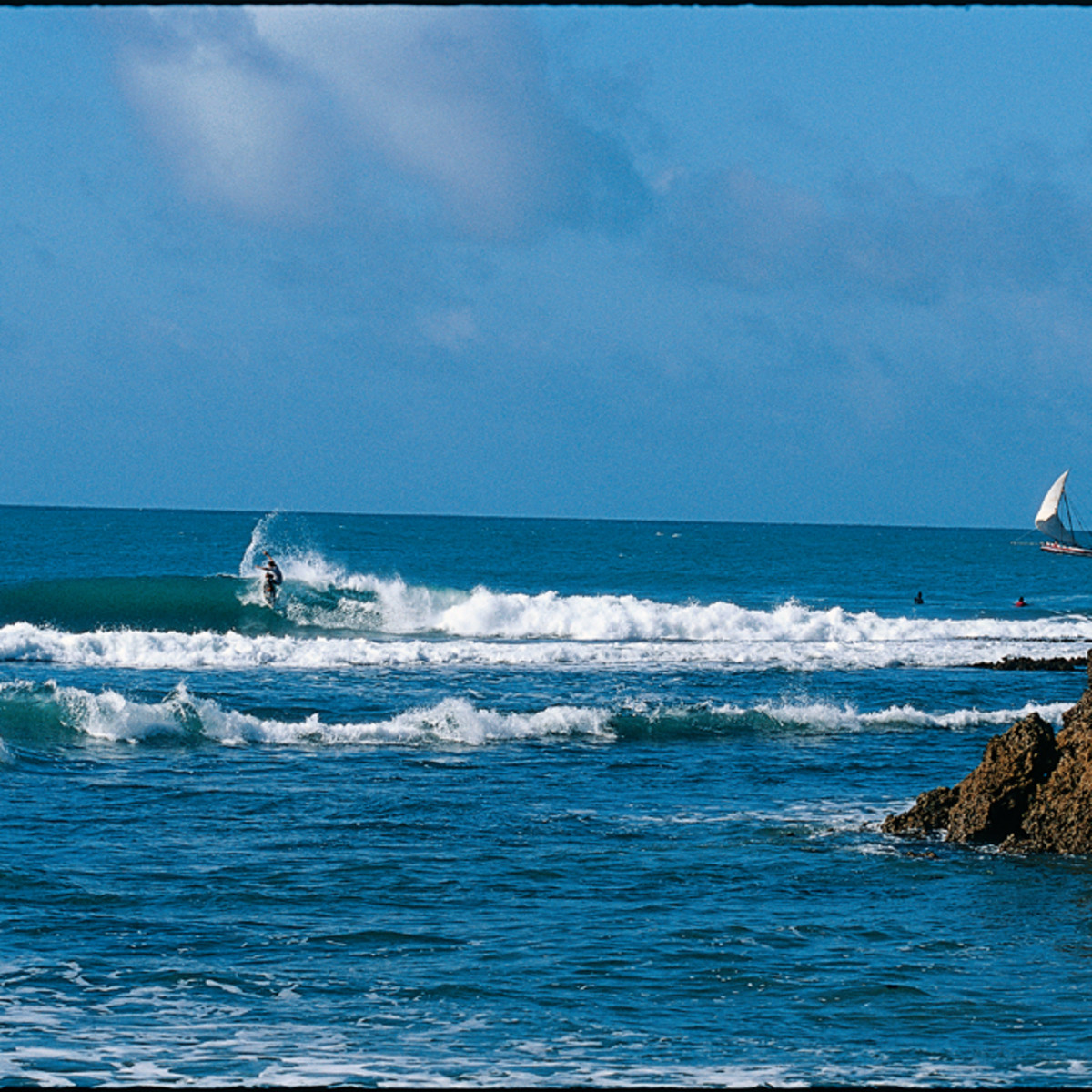 Mozambique's coastline
