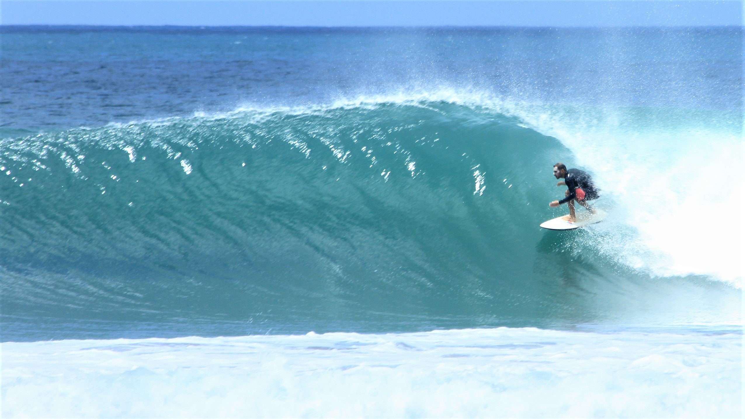 Surfing in Nicaragua