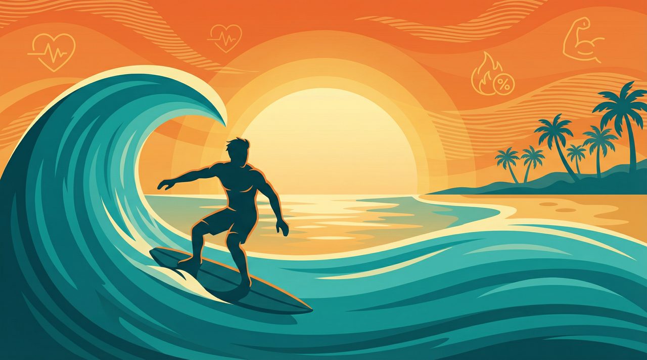 Is Surfing Good for Weight Loss? The Real Numbers