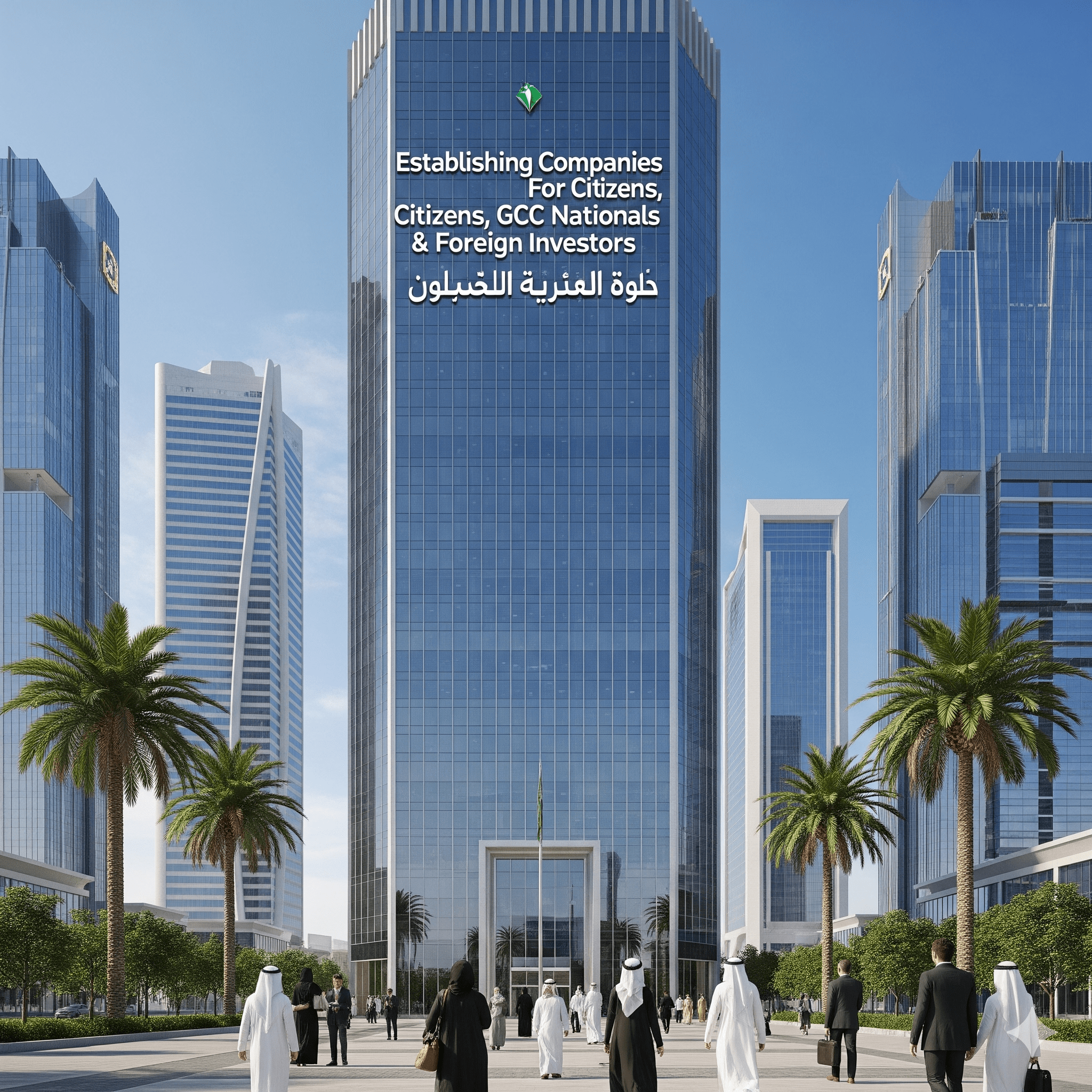 Establishing Companies for Citizens, GCC Nationals & Foreign Investors