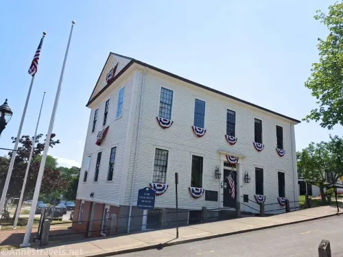 The 1749 Courthouse in Plymouth, Massachusetts