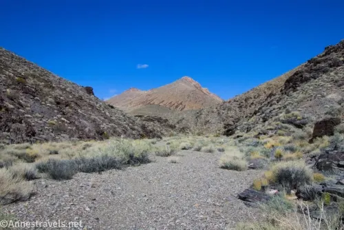 Echo Canyon above the end of the road in Death Valley National Park, California