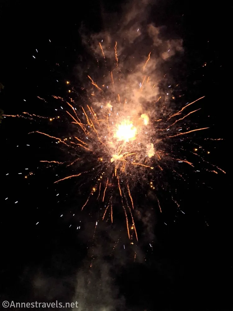 Crazy fireworks