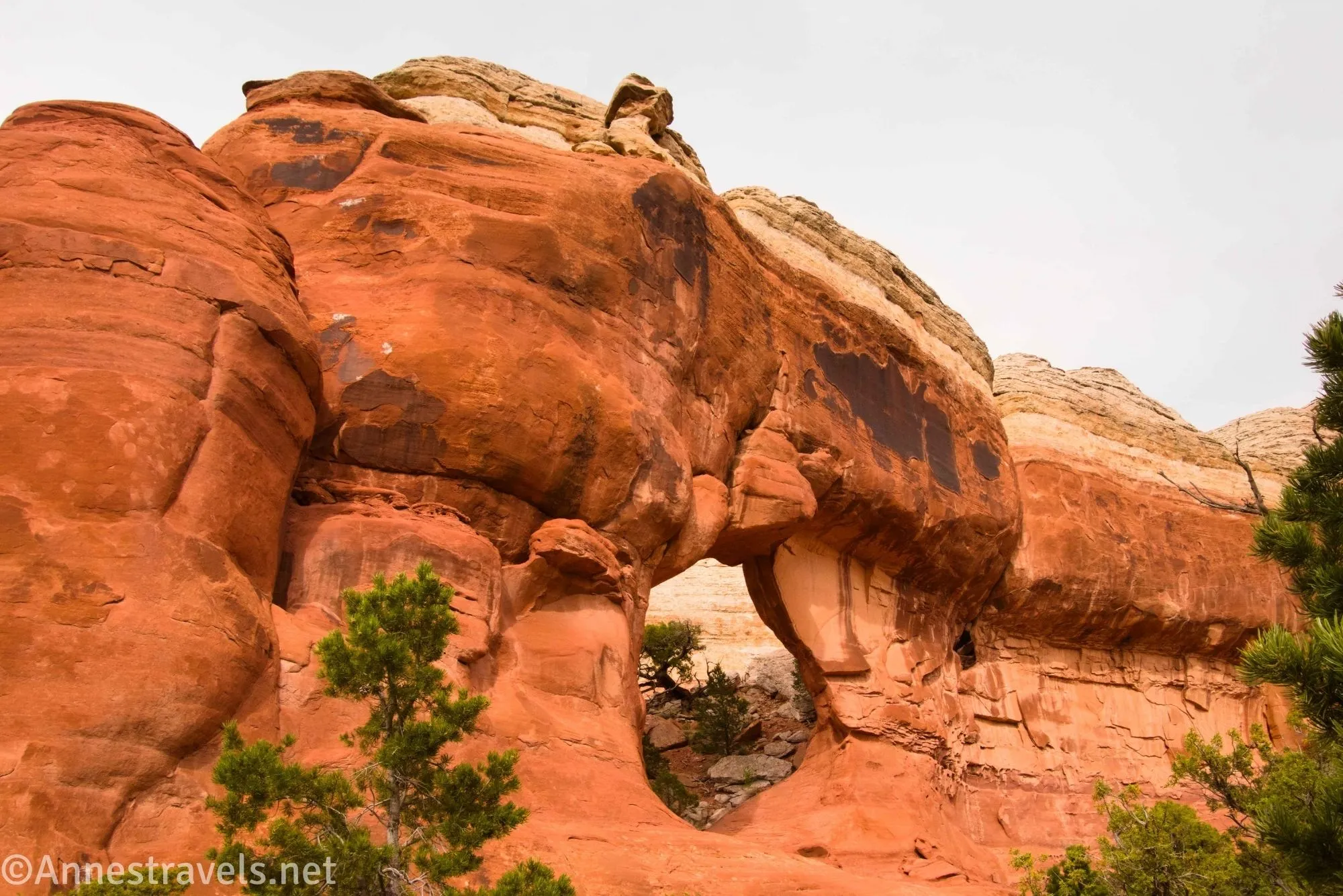 Crystal Arch near the Devils Garden Primitive Loop in Arches National Park, Utah