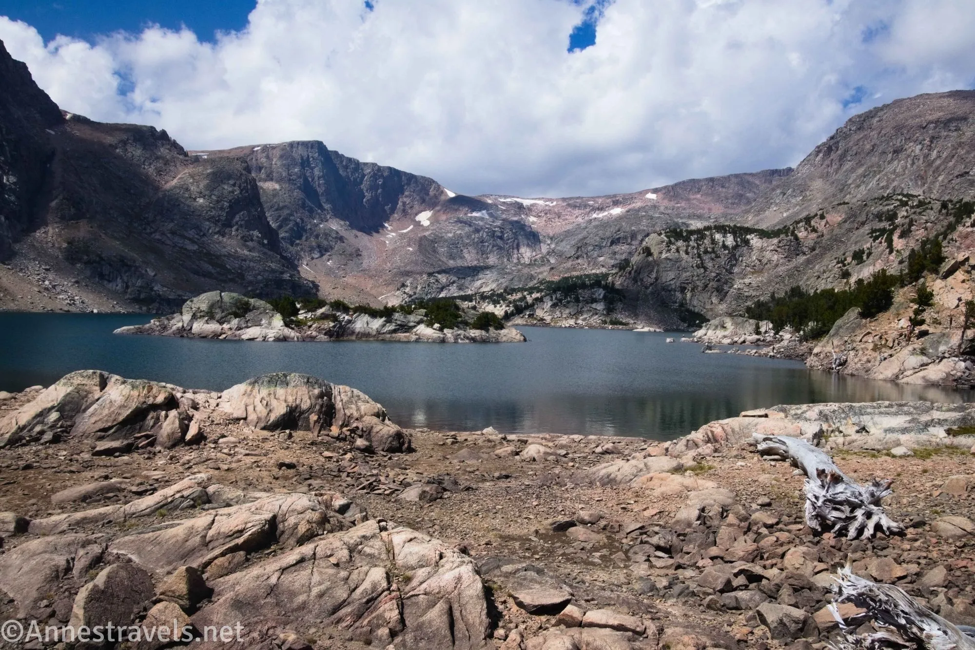 Glacier Lake above the Beartooth Highway, Custer-Gallatin National Forest, Montana