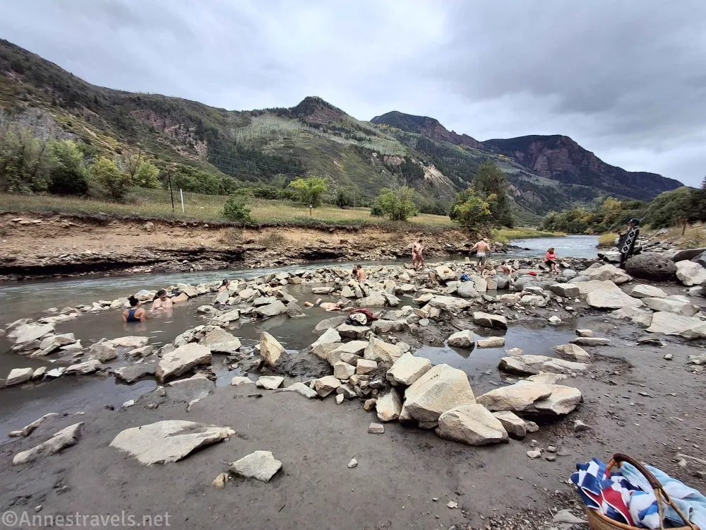 The Penny Hot Springs near near Carbondale, Colorado