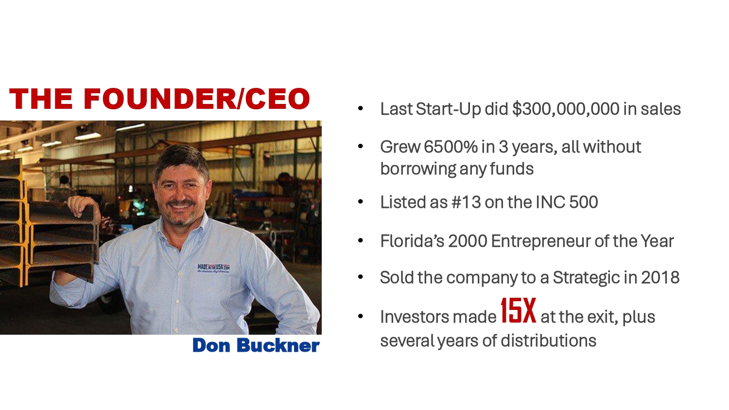 Pitch Deck Page 2