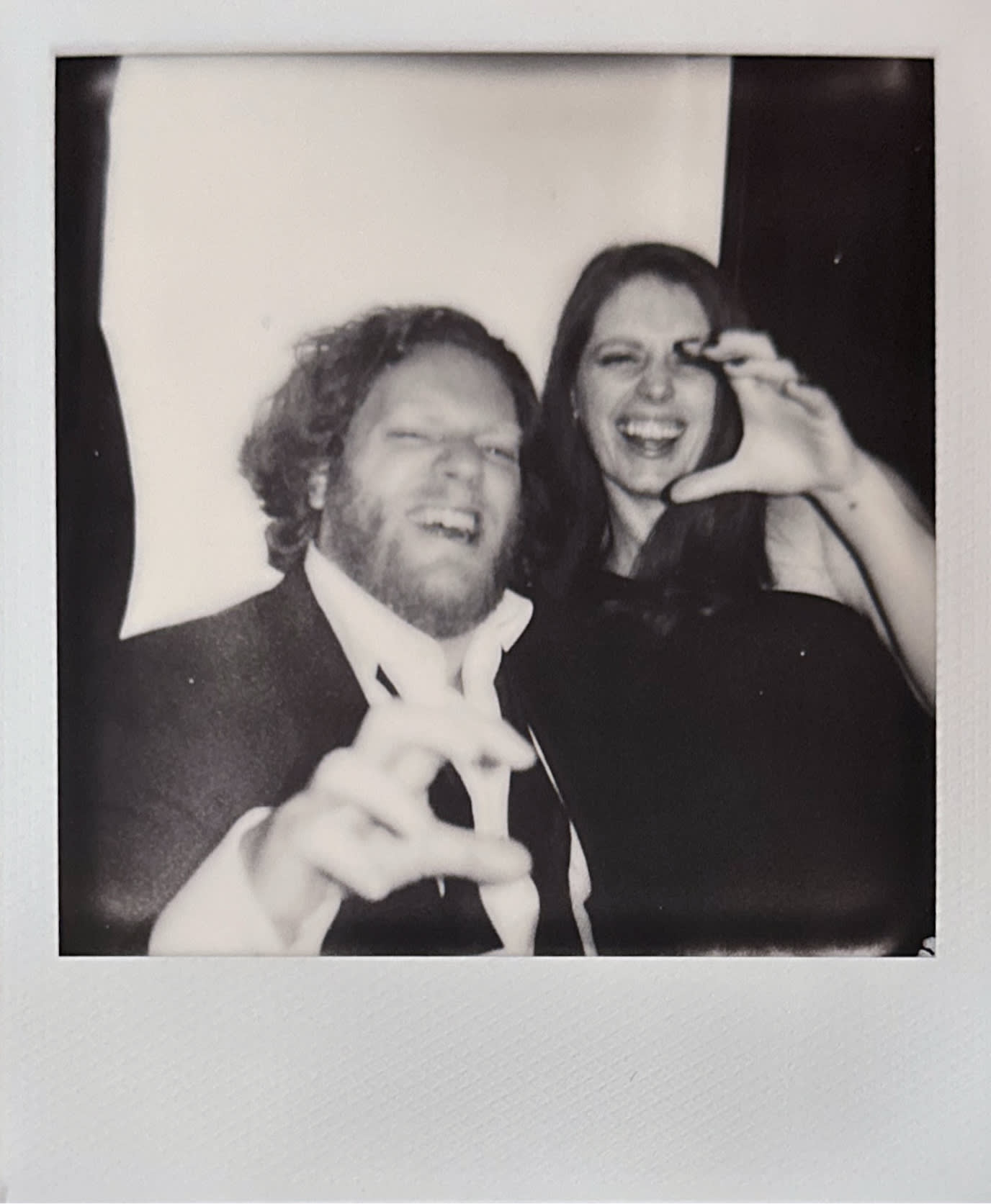 The happy couple