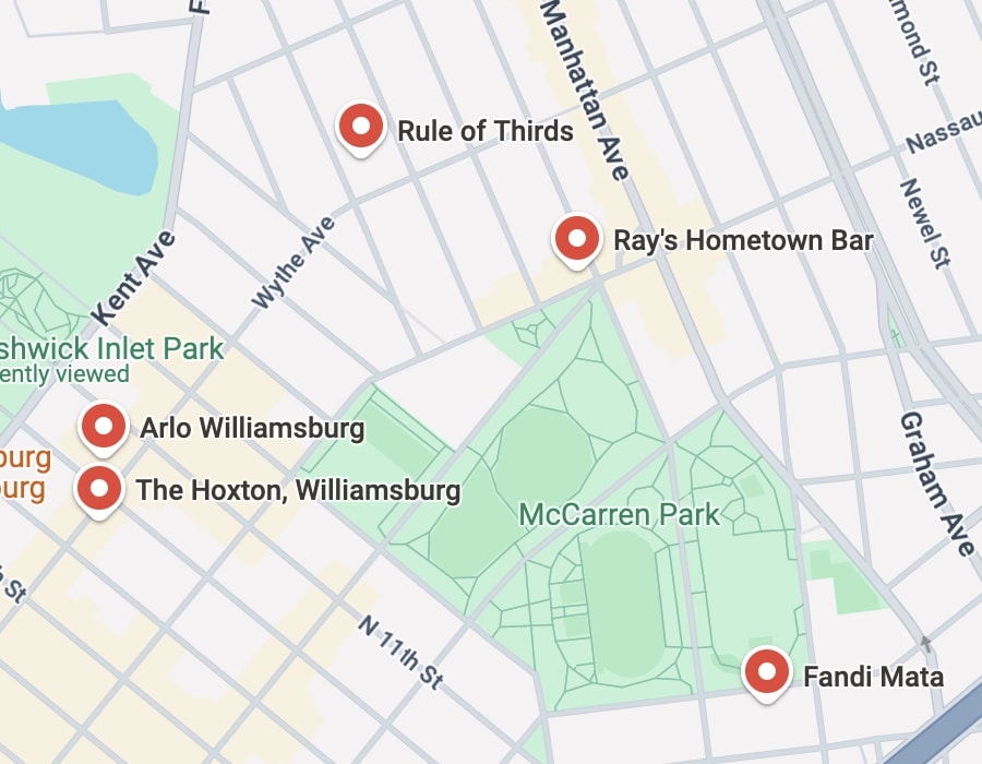 Wedding Event Map