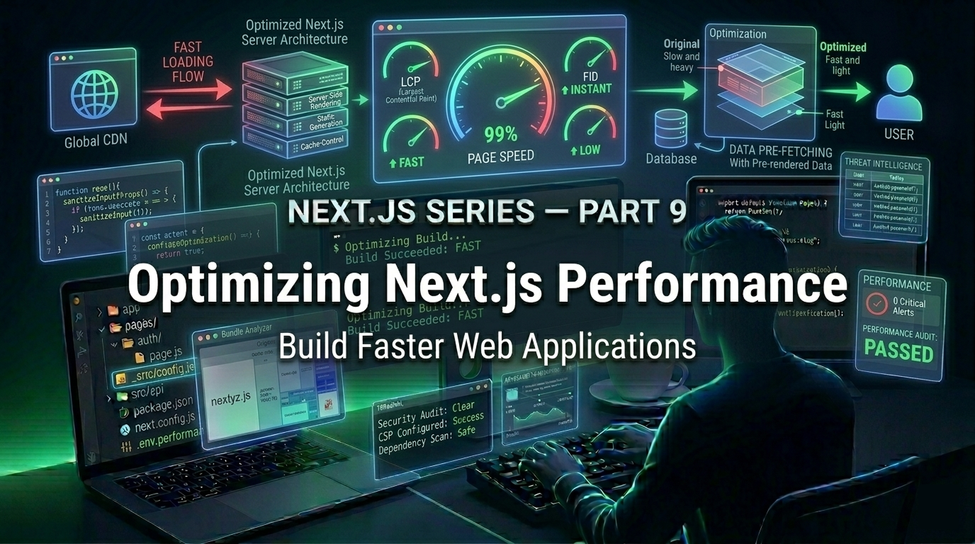 Optimasi Performance di Next.js: Cara Membuat Website Lebih Cepat