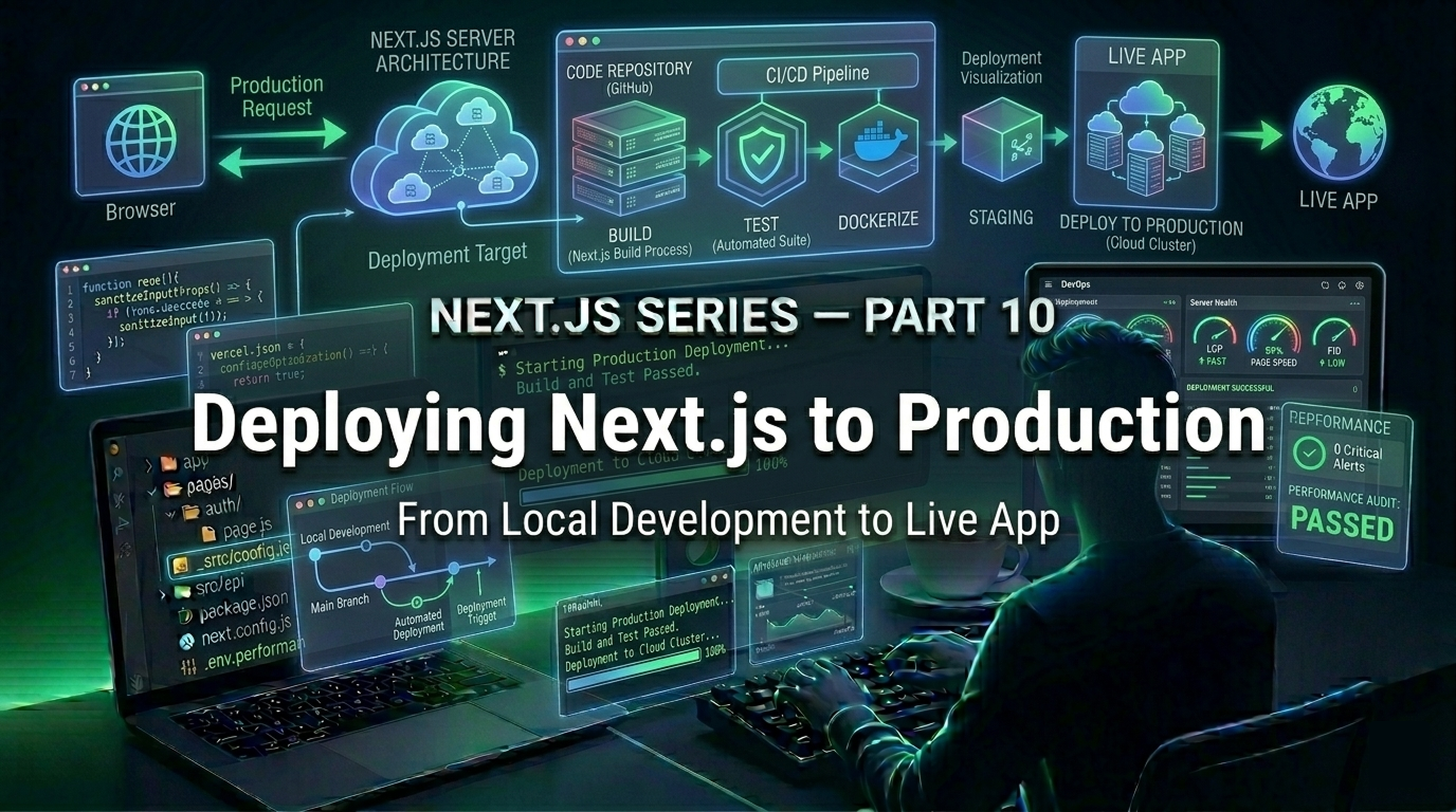 Deploy Next.js ke Production: Panduan Lengkap dari Build hingga Online