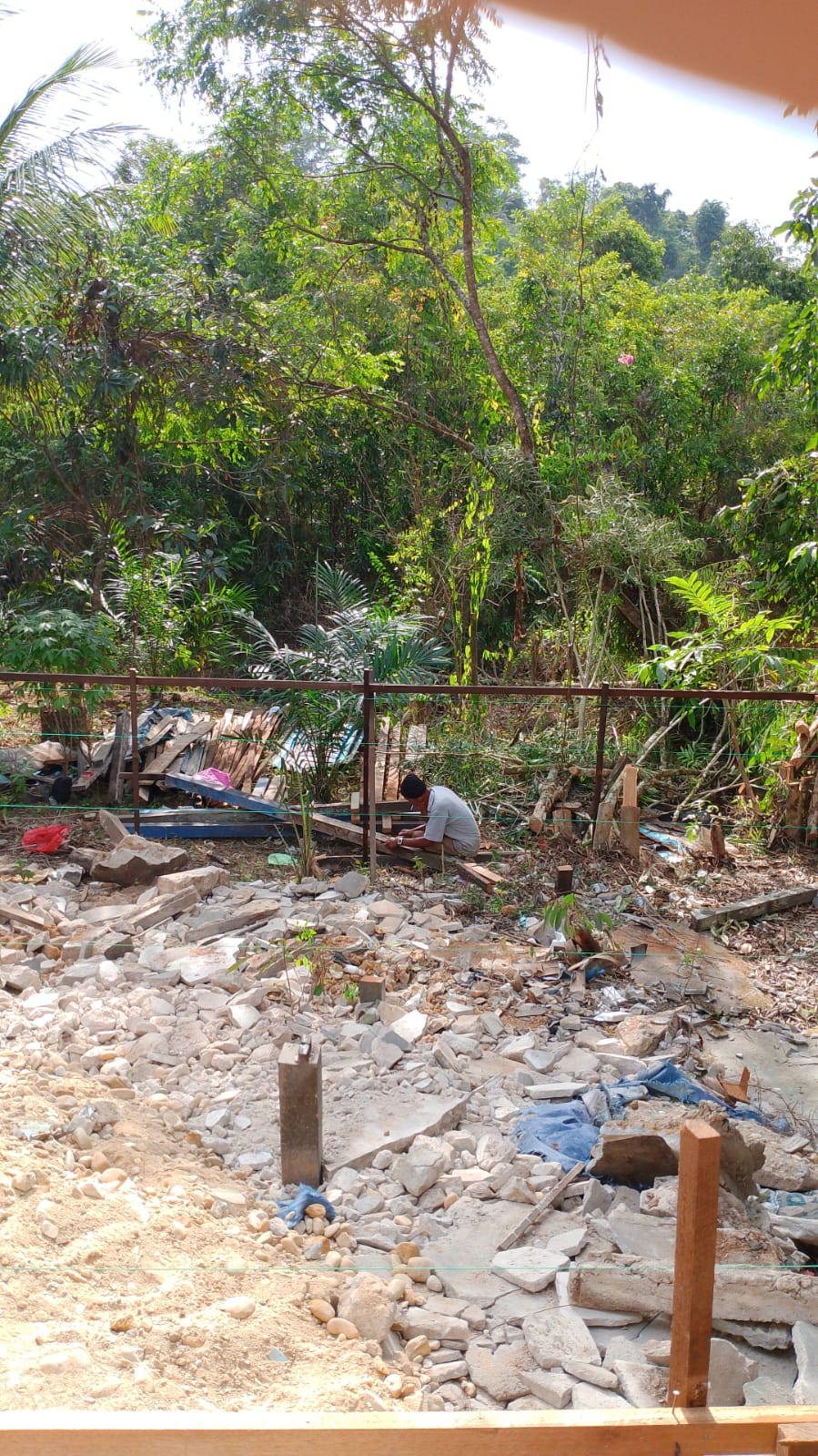 Pembangunan dapur paroki PSSM