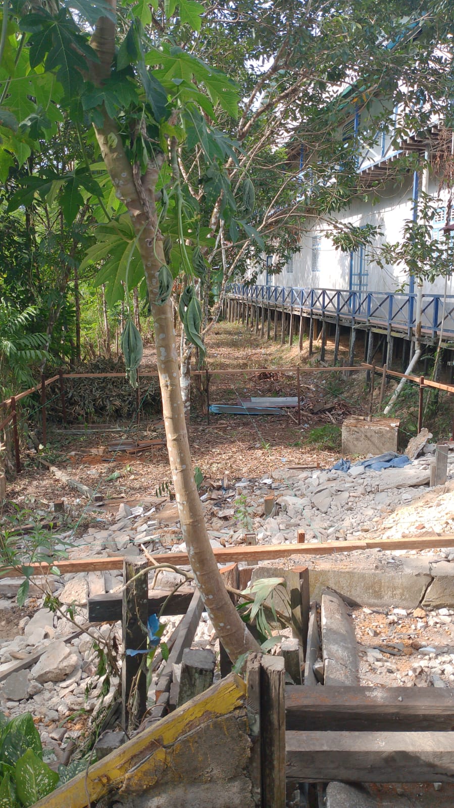 Pembangunan dapur paroki PSSM