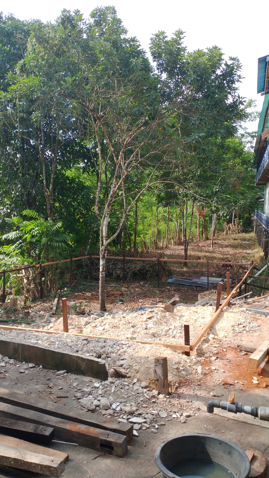 Pembangunan dapur paroki PSSM