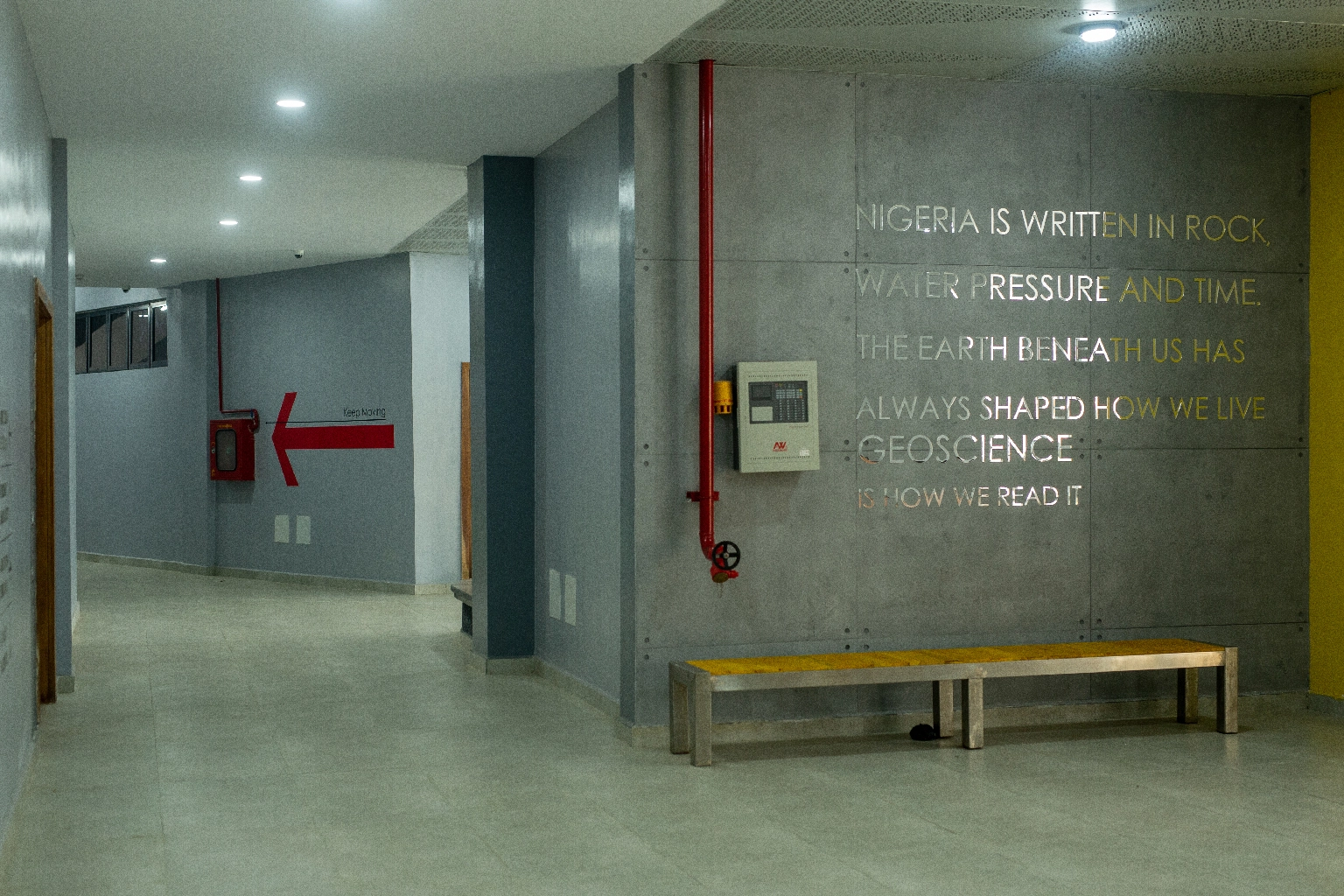 UNILAG Geosciences Centre of Excellence The Geoscience Department at the University of Lagos has been transformed through a strategic space branding initiative and the development of an interactive Digital and Virtual Museum.