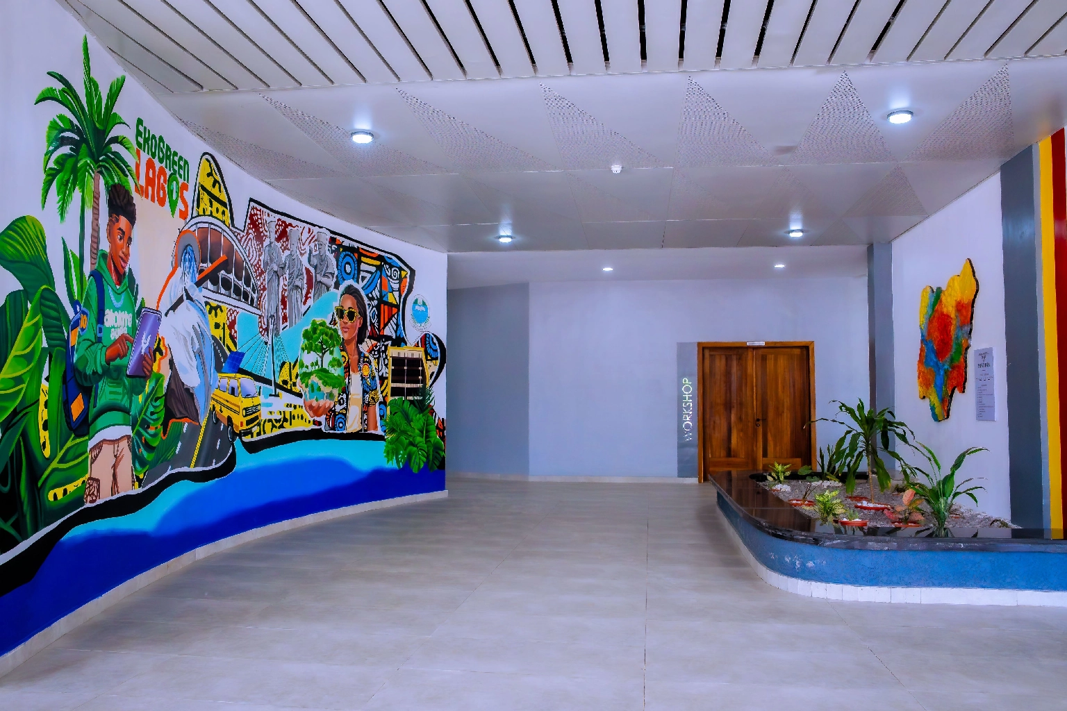 UNILAG Geosciences Centre of Excellence The Geoscience Department at the University of Lagos has been transformed through a strategic space branding initiative and the development of an interactive Digital and Virtual Museum.
