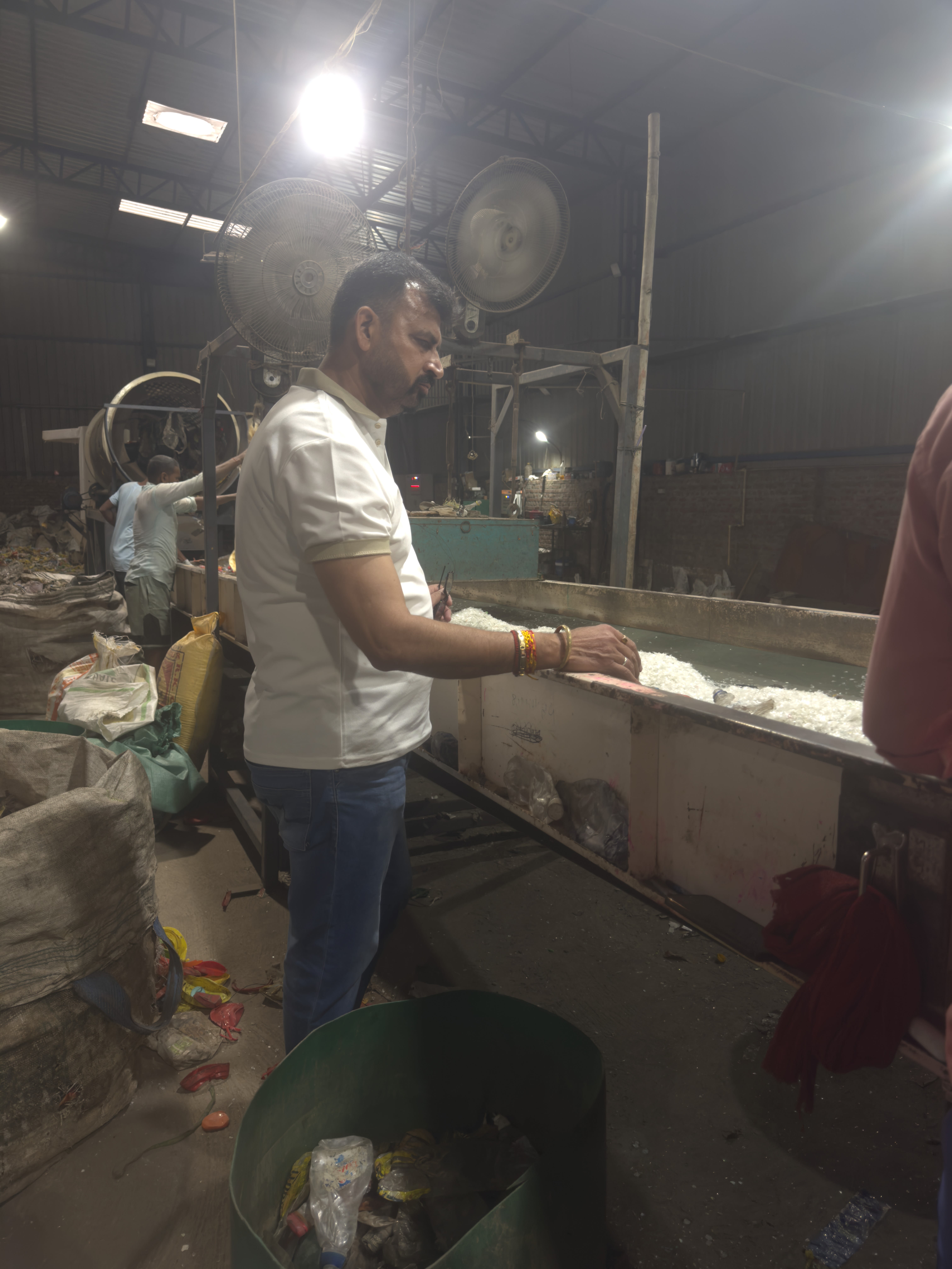 Aastha Polymers plastic recycling facility in Muzaffarnagar, Uttar Pradesh