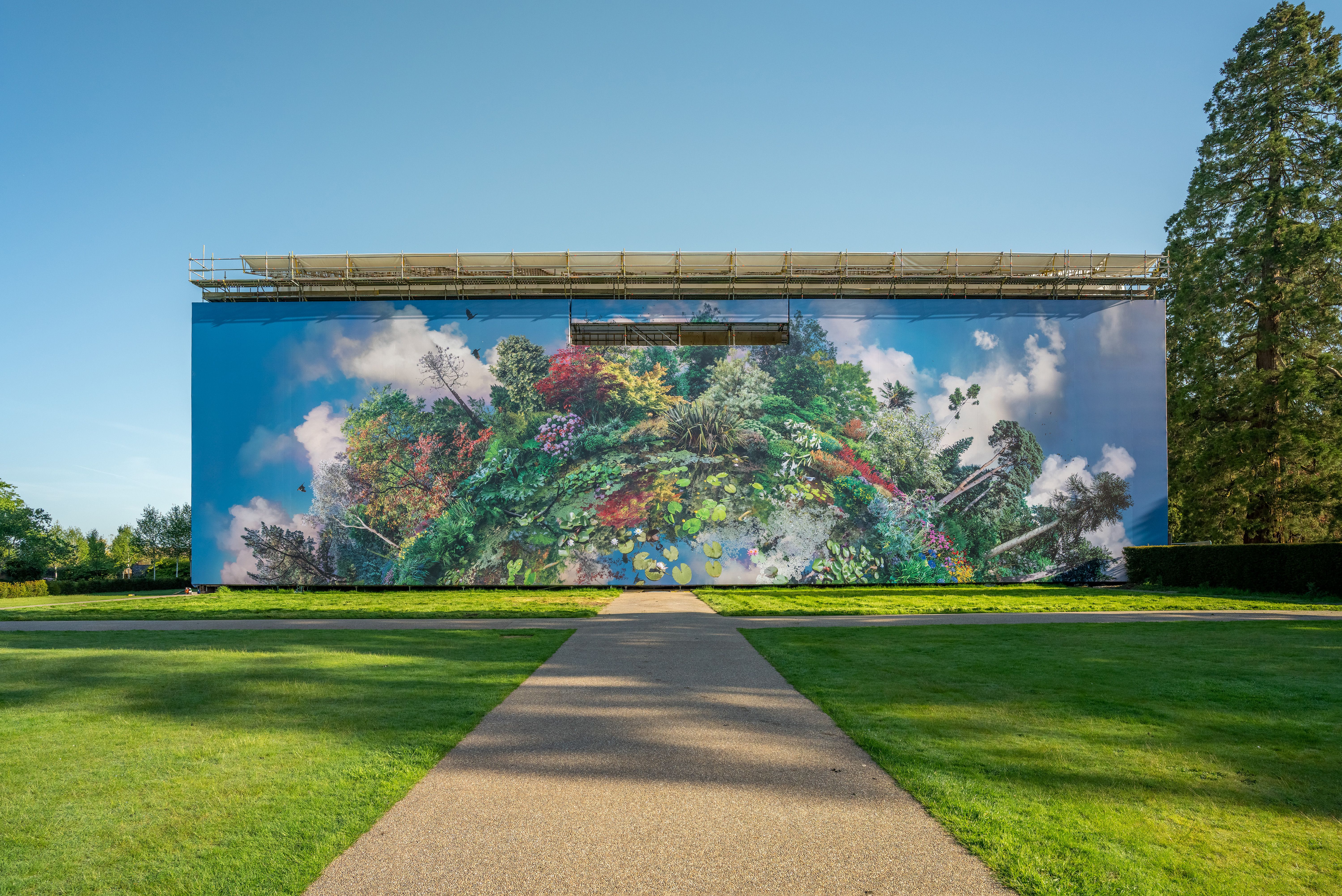 View of one side elevation of Planet Wakehurst by Catherine Nelson