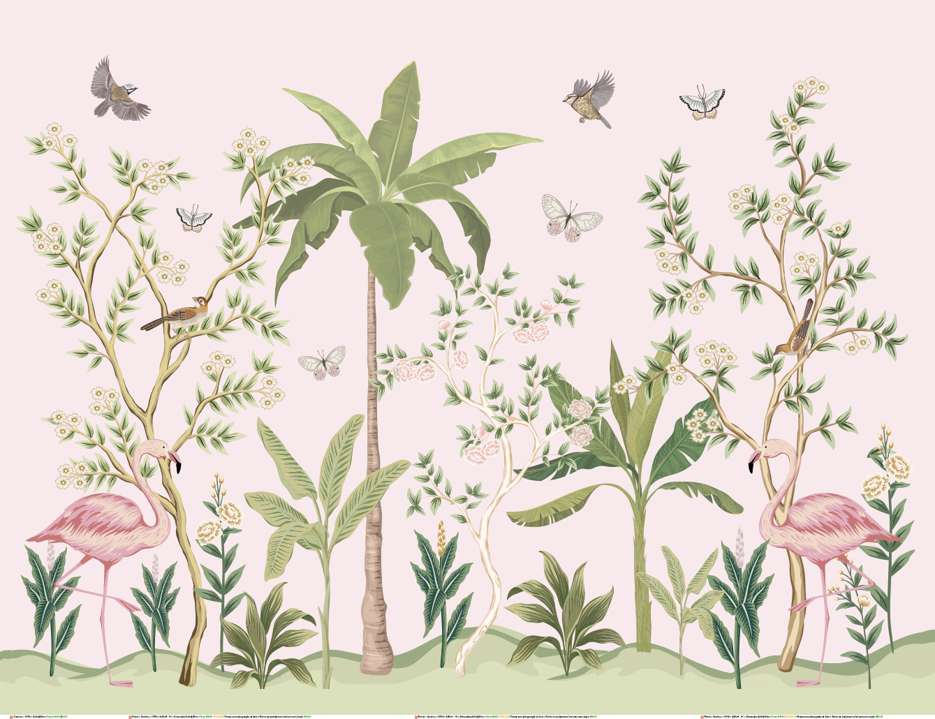 Painel de parede personalizado por metro quadrado.