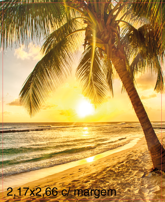 Painel de parede personalizado por metro quadrado.