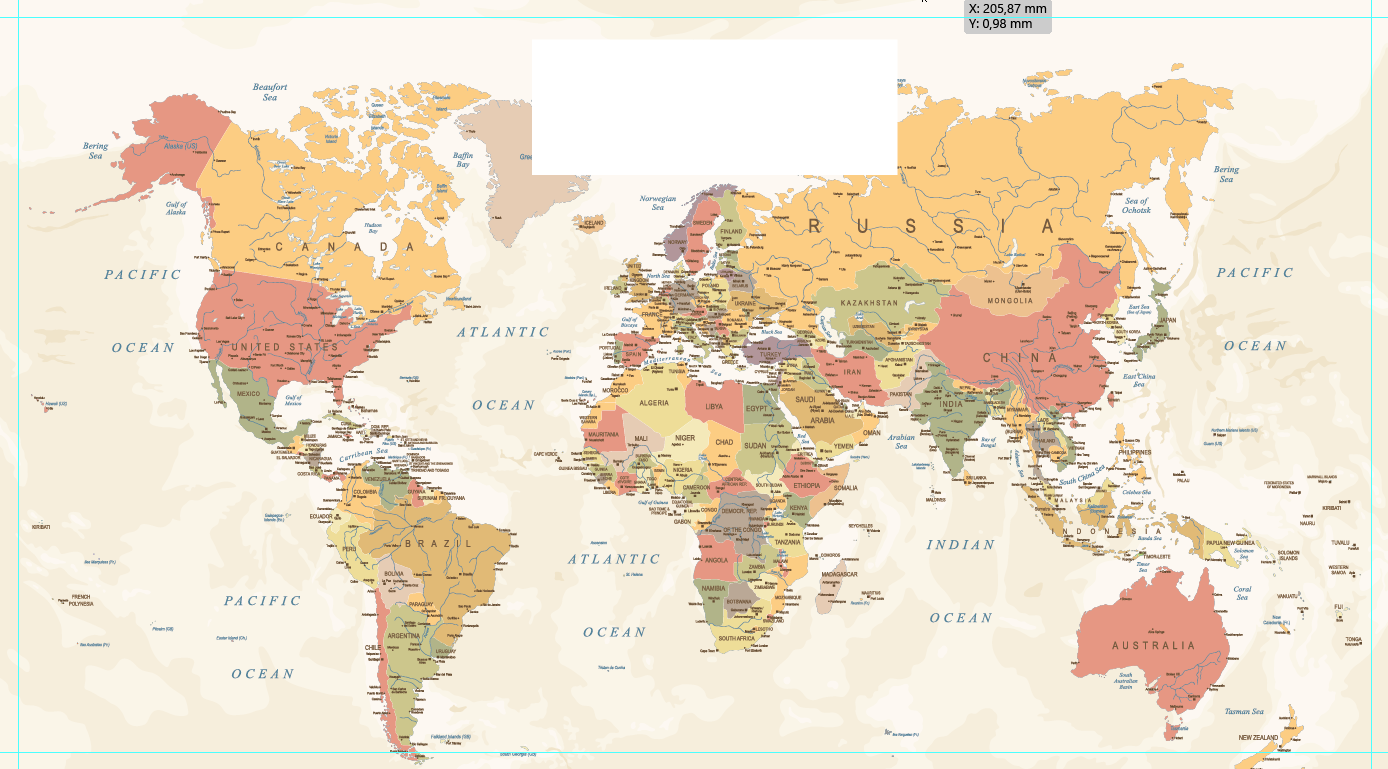 Painel de parede personalizado por metro quadrado.