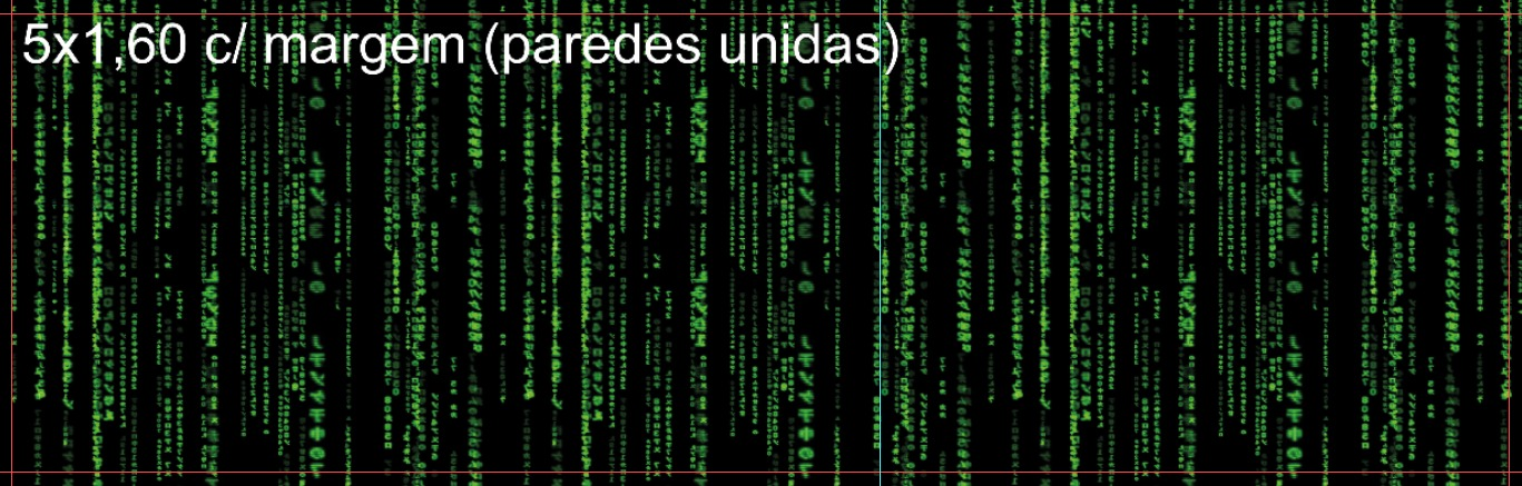 Painel de parede personalizado por metro quadrado.