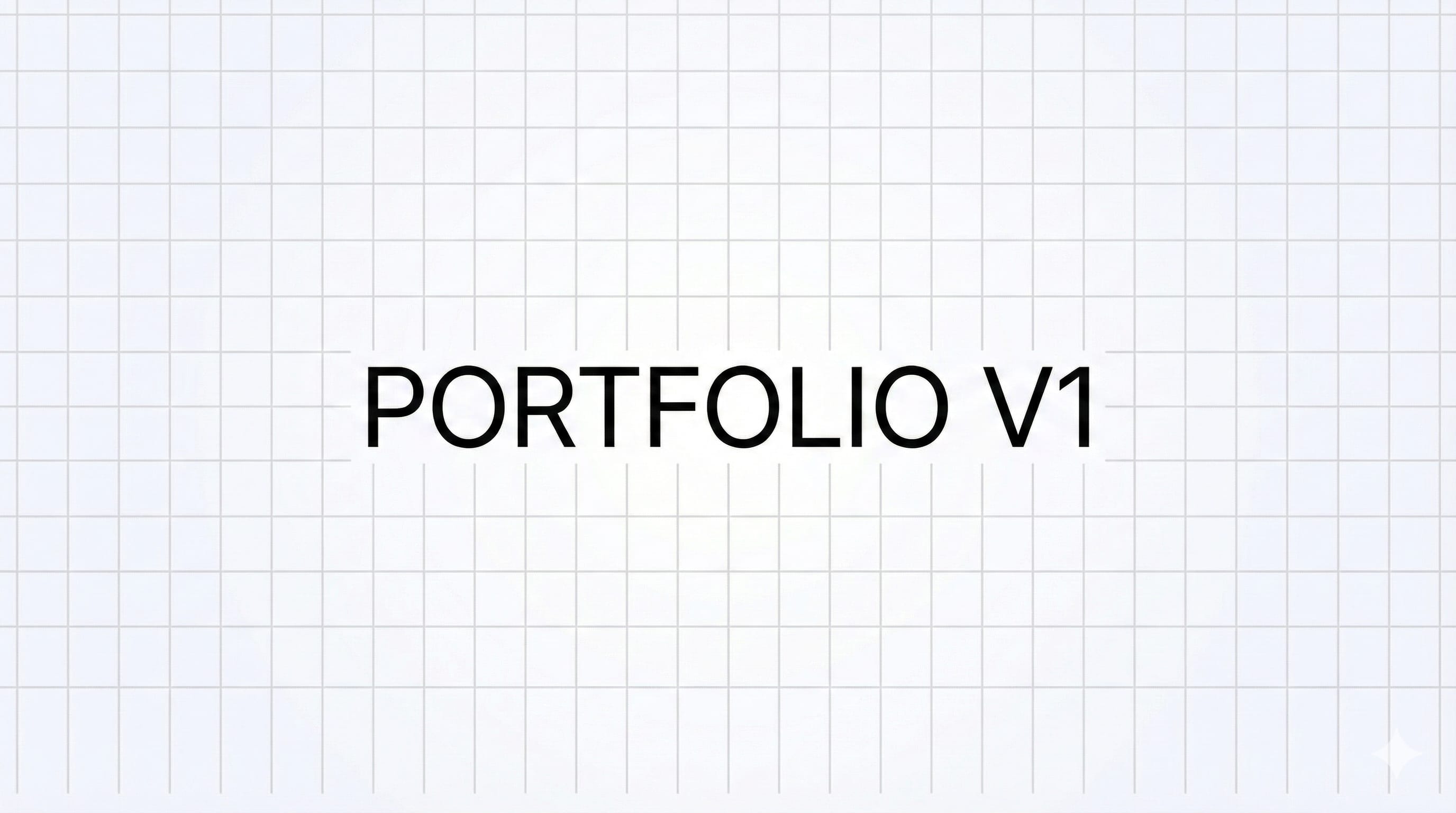 Portfolio V1