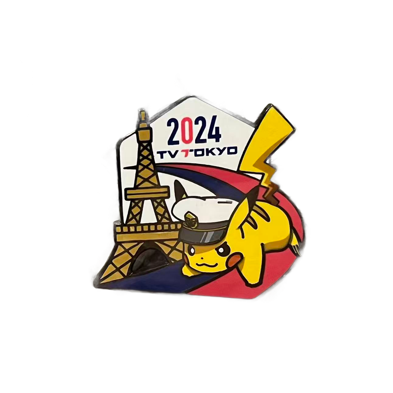Paris 2024 (Summer) Olympic pin - Front