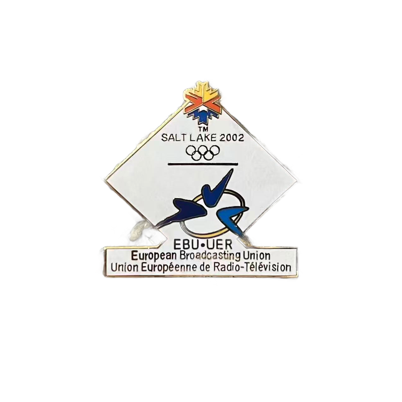 Salt Lake City 2002 (Winter) Olympic pin - Front