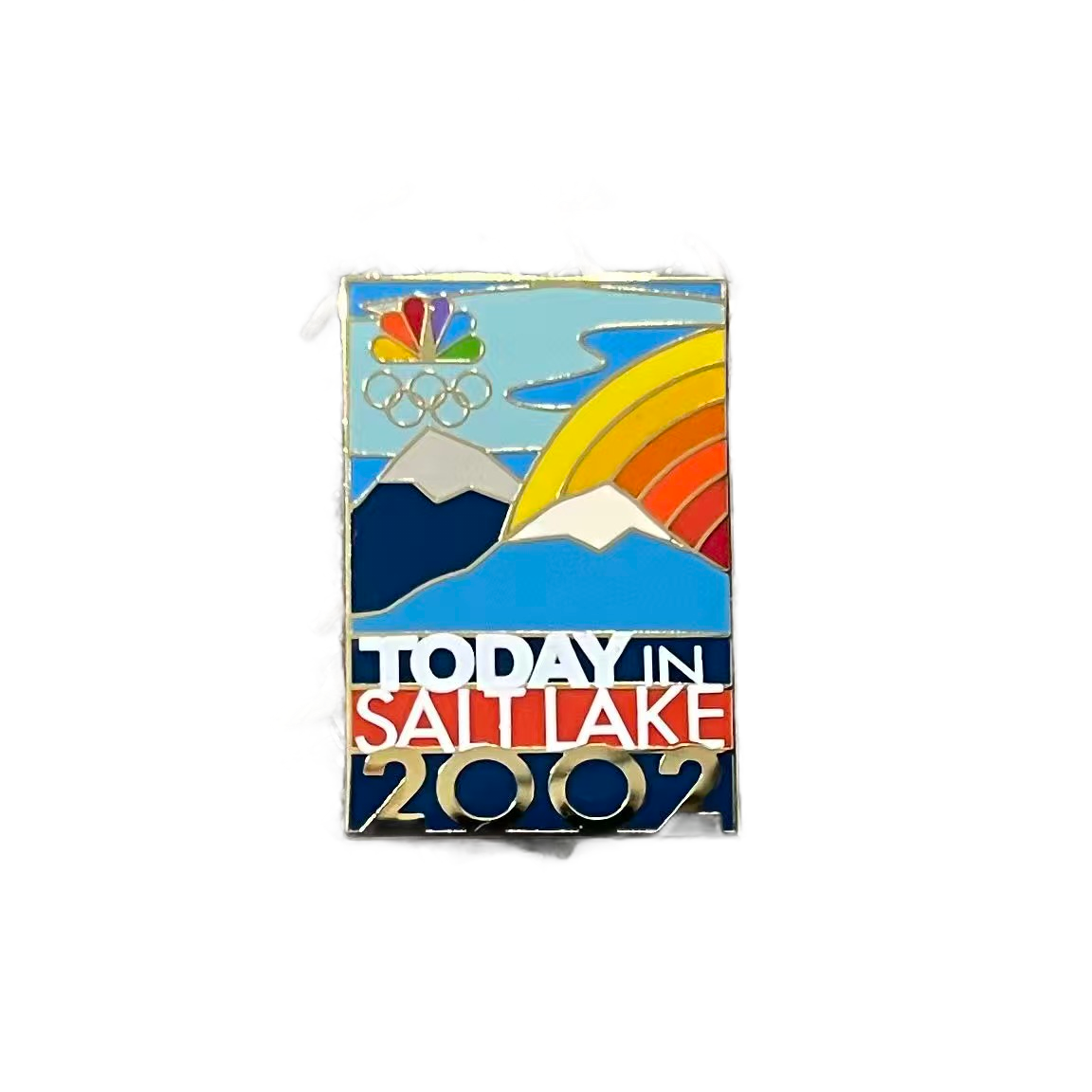 Salt Lake City 2002 (Winter) Olympic pin - Front