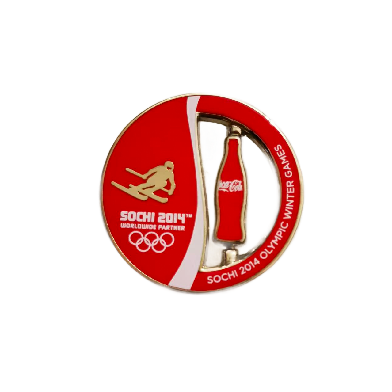 Sochi 2014 (Winter) Olympic pin - Front