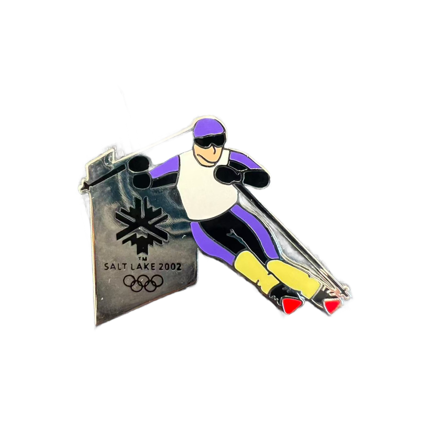 Salt Lake City 2002 (Winter) Olympic pin - Front