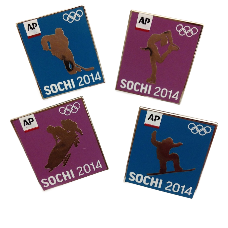 Sochi 2014 (Winter) Olympic pin - Front
