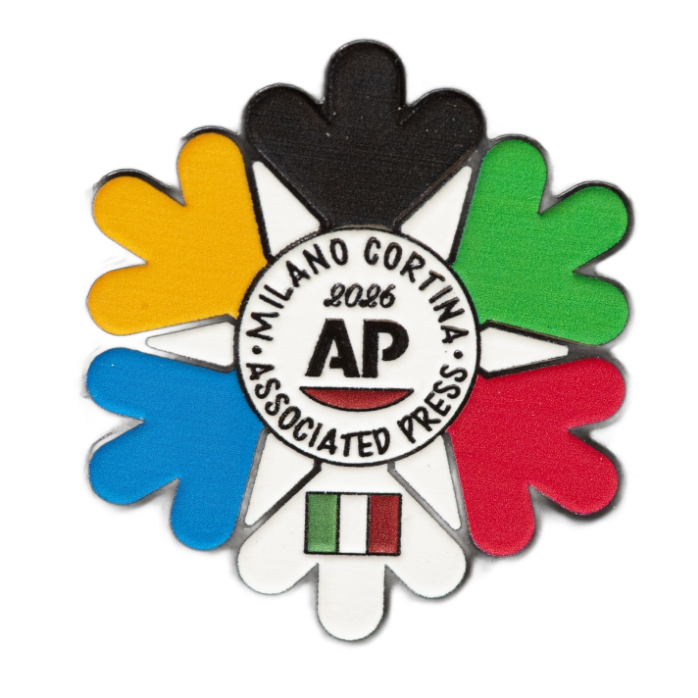 Milan-Cortina 2026 (Winter) Olympic pin - Front