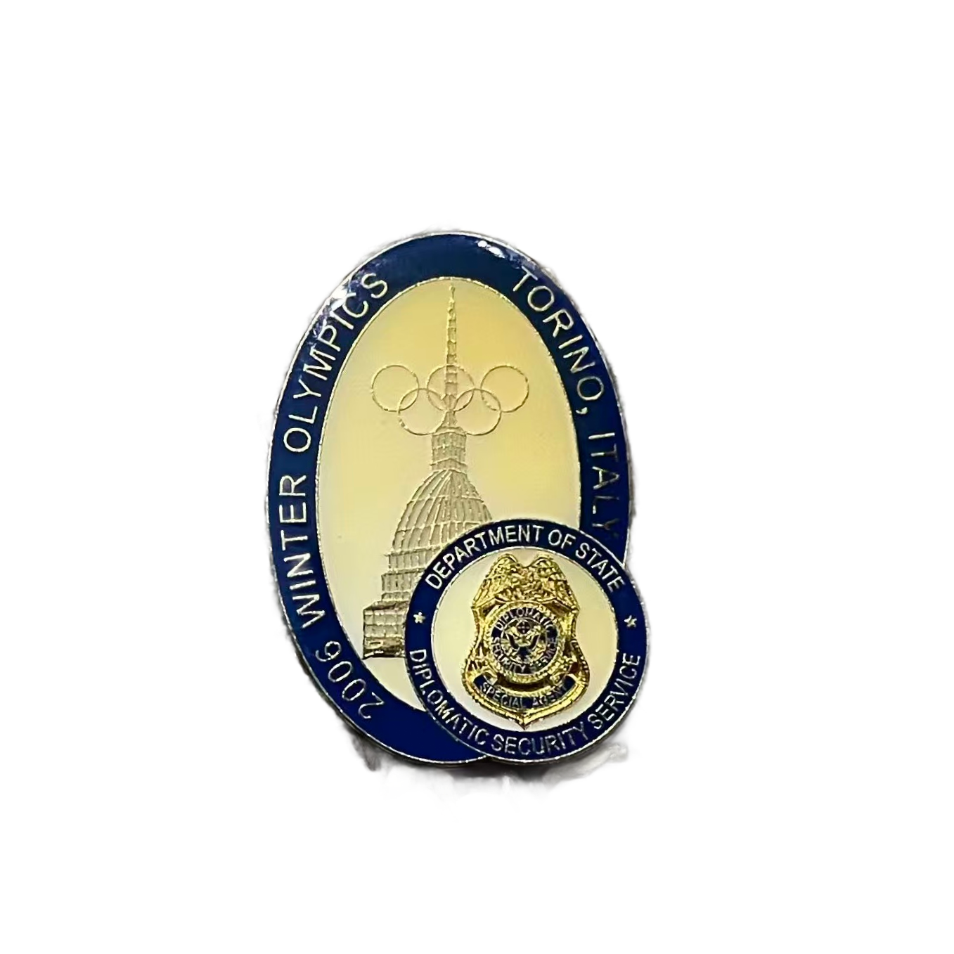 Turin 2006 (Winter) Olympic pin - Front