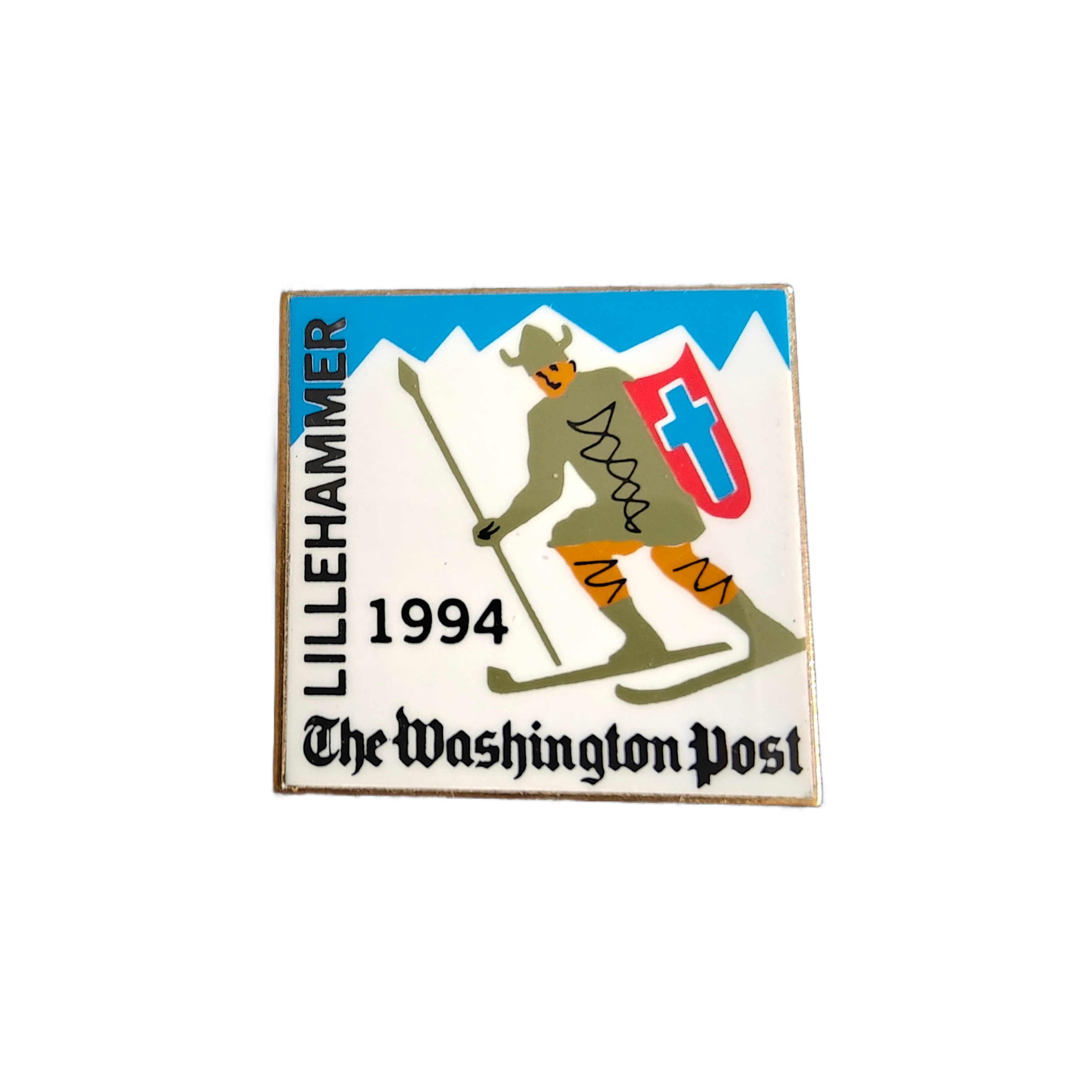 Lillehammer 1994 (Winter) Olympic pin - Front